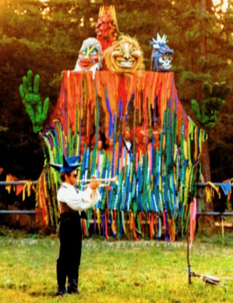 The early days of the Caravan Farm Theatre – Shuswap Passion