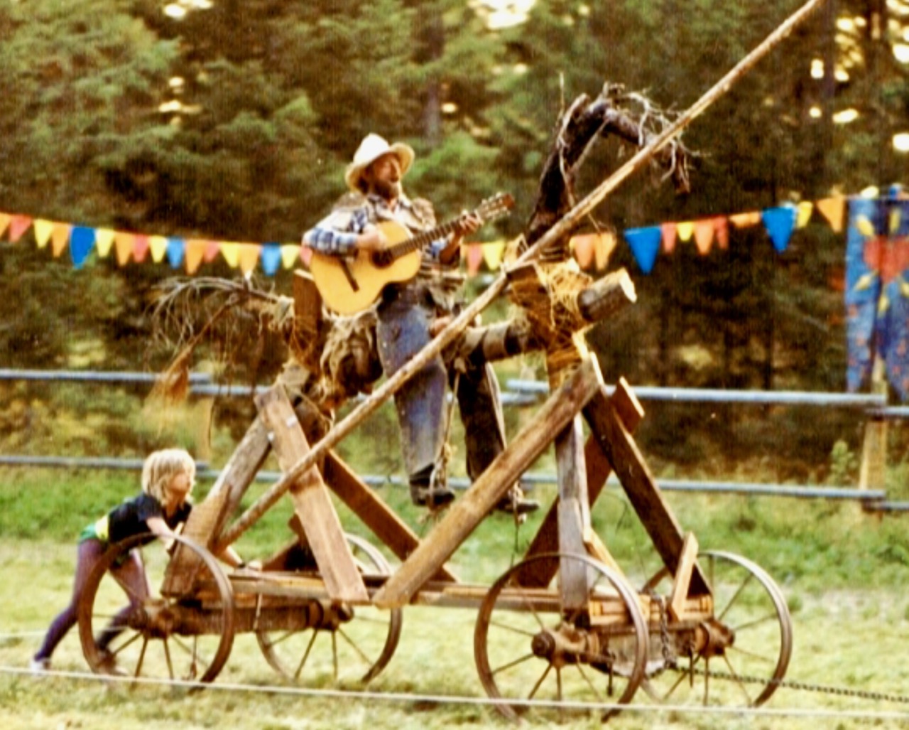 The early days of the Caravan Farm Theatre - Shuswap Passion